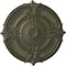 Ekena Millwork Attica Acanthus Leaf Ceiling Medallion (Canopies up to 4 5/8"), 53 1/2"OD x 3 1/2"P, Witch Hazel CM53ATWHF - alternate 1
